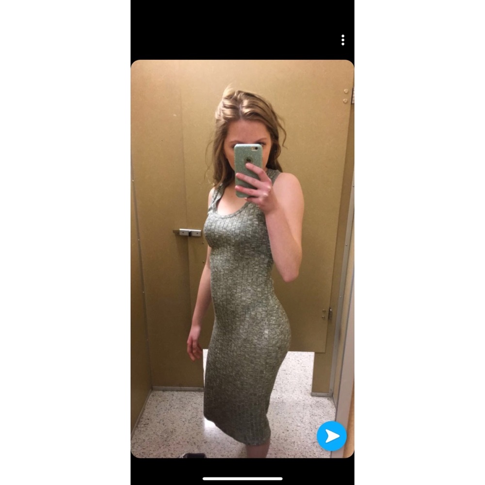 Sexy Knit Maxi Dress